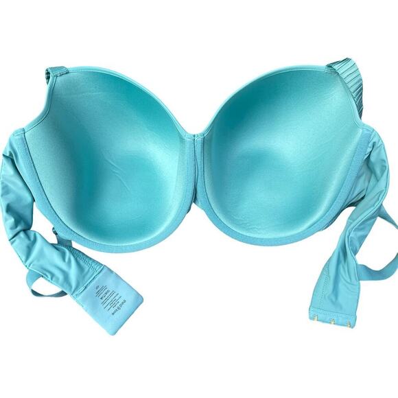 THIRDLOVE 24/7 Classic Underwire Lined T-Shirt Bra in Teal - Picture 5 of 14